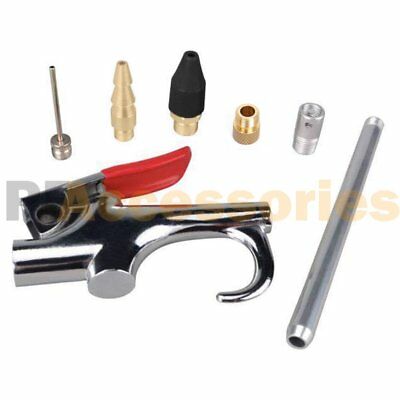 7 Pcs Air Compressor Blow Gun Nozzle Tip Needle Inflation Blower Accessory Kit