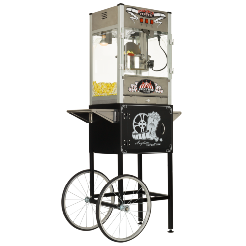 Funtime Ft1665pp Palace Popper 16 Oz Commercial Bar Popcorn Popper Machine Cart