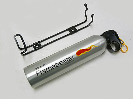Obx Racing Sports Silver Flamebeater Car Fire Extinguisher